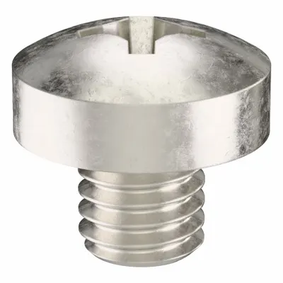USA INDUSTRIALS Machine Screw: M3x0.50 Thread Size, 3 mm Lg, 18-8, Stainless Steel, Plain - Pan Head Machine Screws