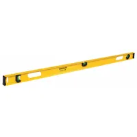 STANLEY I-Beam Level: Level, Plumb & 45° Angle, I-Beam, 2, Plain, 48 in Overall Lg, Top & Side Read (MPN 42-076)