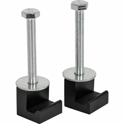 BUYERS PRODUCTS Mounting Kit: Mounting Bracket, Truck Boxes, Aluminum, Silver - Truck Box Mounting Hardware & U-Bolts
