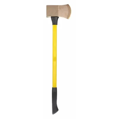 AMPCO Axe: 36 in Overall Lg, 5 in Cutting Edge Lg, 8 lb Head Wt, Aluminum Bronze - Non-Sparking Axes