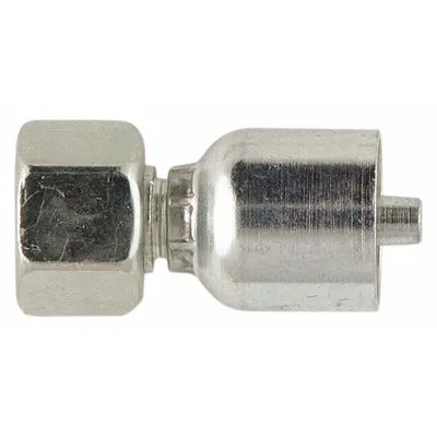 PARKER 1C943-12-6 Straight Crimp Hydraulic Hose Fitting - Parker Crimp Hydraulic Hose Fittings with Metric Connection