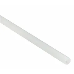 This Schedule 80 unthreaded pipe is made of polypropylene in white, with a nominal pipe size of 1 1/2 in and an overall length of 10 ft. It uses socket heat fusion as the sealing method. Typical applications include industrial fluid handling, chemical processing, and water treatment systems where corrosion resistance and leak-free joints are required.