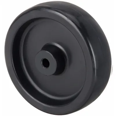 OEM Caster Wheel: 5 in Wheel Dia - Polyolefin Tread Wheels