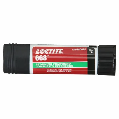 LOCTITE Retaining Compound 668, 0.7 oz, Stick, Green, No-Drip - No-Drip Retaining Compounds