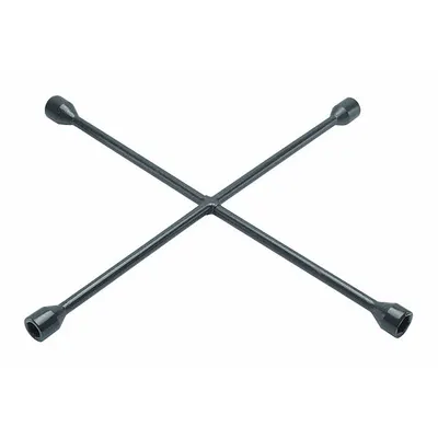 KEN-TOOL Lug Nut Wrench: 4 Wrench Heads, 17 mm_3/4 in_13/16 in_7/8 in Wrench Head Size - 4-Way Lug Nut Wrenches