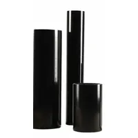 This EXCELON pipe is a Schedule 80, black, UV-resistant unthreaded pipe made from PVC. It has a 1/4 in nominal pipe size and 4 ft overall length. Suitable for industrial pressure applications requiring high strength and UV resistance, such as chemical processing, water treatment, and electrical conduit in outdoor or corrosive environments