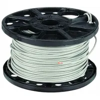 Building Wire: Copper, 6 AWG, 1 Conductors, Stranded, Gray, 500 ft Lg, THHN (MPN 25464905)