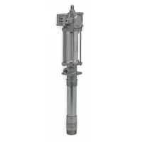 LINCOLN Air Drum Pump: Stub Pump, 3:1, 6 gpm Max. Flow Rate, 120°F Max. Fluid Temp., Steel (MPN 282396)