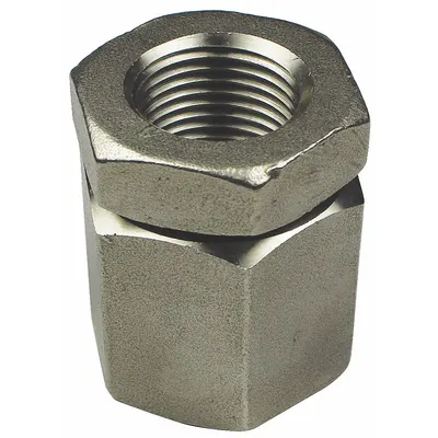 CALBRITE Threaded Coupling - Three-Piece: 316 Stainless Steel, 4 in Trade Size - Three-Piece Threaded Couplings