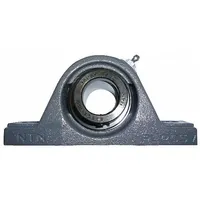 NTN Pillow Block Bearing: 1 1/4 in Bore, Cast Iron, Eccentric Collar, 1 55/64 in Shaft Ht, 4,200 RPM (MPN UELP-1.1/4M)