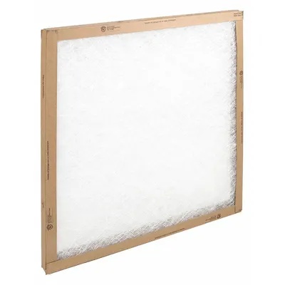 OEM Non-Pleated Air Filter: 24 in x 24 in x 1 in, MERV 1 - Fiberglass Air Filters