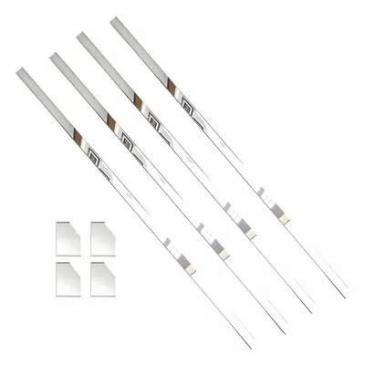 MIRREDGE Mirror Installation Kit: 1 1/2 in Overall Ht, 48 in Overall Wd - Mirror Framing & LED Shelf Parts