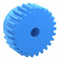 Machined Spur Gear: Module m 1.5, 26 Teeth, 8 mm Bore Dia, Nylon, 20° Pressure Angle, Plain Bore (MPN PS1.5-26)