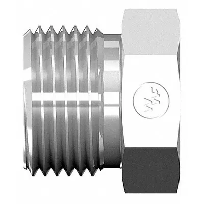 WEATHERHEAD 7229X06 Flareless Bite-Type Steel Compression Fitting Plug - Flareless Bite-Type Steel Compression Fittings