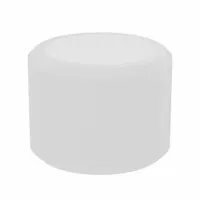 BUNTING BEARINGS Sleeve Bearing: Nylon, 3/4 in Bore, 1 in OD, 3/4 in Overall Lg, Off-White, 10 PK (MPN NN121612)