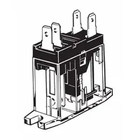 OMRON Custom Relay: Surface (Side Flange) Mounted, 5V DC, SPST-NO, 4 Pins/Terminals (MPN G2R-1A-T DC5)