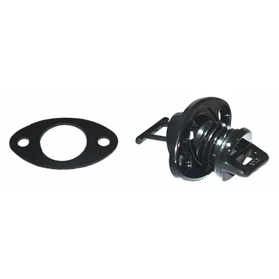 POWER BREEZER Drain Plug Assembly: Drain Plug Assembly (MPN 600-022-A) - Mounting Brackets for Misting Coolers