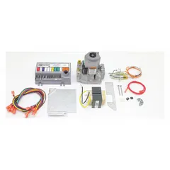 Spark ignition retrofit kit for upgrading or replacing ignition systems in gas-fired heating equipment. Designed for use in unit heaters and furnaces in industrial and commercial HVAC applications.