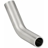 Sanitary Fitting Elbow: 45° Elbow, 2 in OD x 2 in OD Size, Weld, 316L Stainless Steel (MPN TE2KS6L2.0-PC)