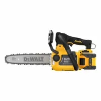 DEWALT Chainsaw: 12 in Bar Lg, Top Handle, Auto Chain Oiler, 9.0 Ah Battery Capacity, 20 V (MPN DCCS673X1)