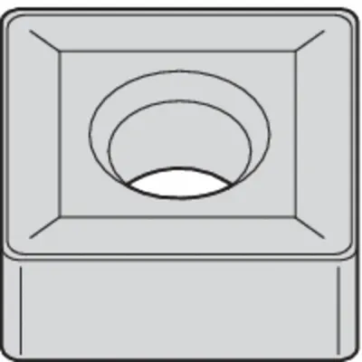 WIDIA Square Turning Insert: SNMG866 - Square (S) Indexable Turning Inserts