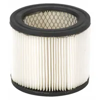 Standard wet/dry paper cartridge filter for Shop-Vac vacuums. Compatible with models 5872911 and 5914411. Suitable for capturing fine dust and debris in both wet and dry pickup applications