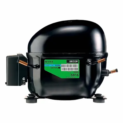 SECOP Compressor: Reciprocating, 2,279 BtuH Cooling, 3/10 hp - Reciprocating Compressors