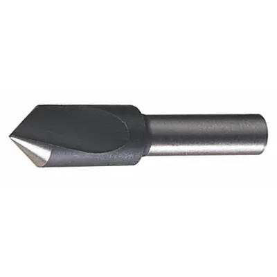 CHICAGO-LATROBE Countersink: 82°, 1 Flute, 1 in Body Dia - Fast-Cutting Single-Flute Countersinks
