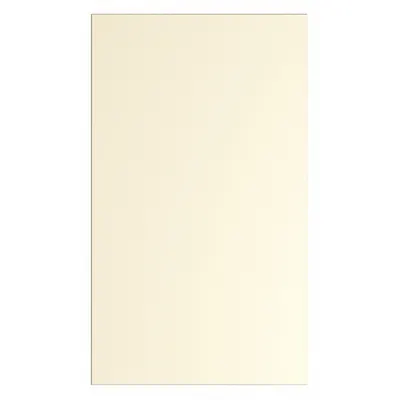 ASI GLOBAL PARTITIONS Partition Panel: Phenolic, Matte, Almond, 58 in Ht, 34 in Wd - Panels & Panel Posts for Bathroom Partitions