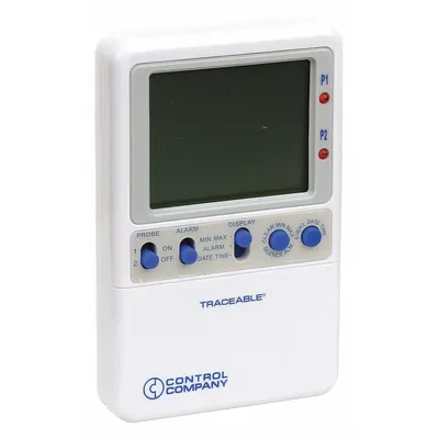 TRACEABLE Standard Thermometer with Dual Bullet Probes - Standard Thermometers