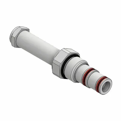 Parker Spool Valve: Steel, Screw-In, Two Positions, Three-Way, C10-3 Valve Cavity Size - Solenoid Cartridge Valves