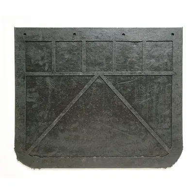 BUYERS PRODUCTS Truck Mud Flaps, 20 in Ht, 24 in Wd, 1/4 in Thick, Black, Pair