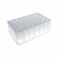 MTC BIO Well Plate: Sterile, 48 Wells, 3 mL, 11.2 mm Dia, RNase/DNase Free, Round, Polystyrene (MPN DP3M-RD-48-NS)