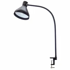 LED gooseneck task light with 33-inch flexible arm, delivering 810 lumens at 5000K color temperature. Operates on 120V AC with 8.5 W power consumption via power cord. Suitable for workbench, assembly, and inspection tasks requiring focused illumination.