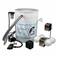 ZEBRA SKIMMERS Coalescer Receptacle: 1 gpm, For 15 gal Tank (MPN FZ17.R1)