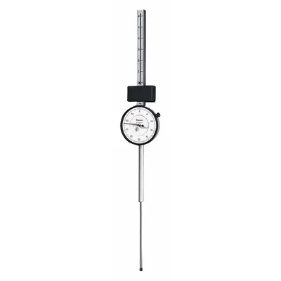 STARRETT Dial Indicator - Lug Back: 0 in to 6 in, Inch, Plunger - Continuous Reading Back Lug Dial Indicators