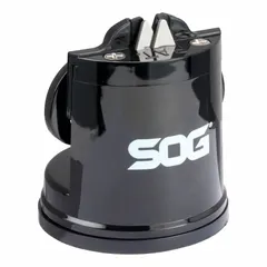 Bench-mount knife sharpener designed for stationary mounting in workshop environments. Provides hands-free sharpening for knives, tools, and cutting edges, supporting precision edge restoration. Suitable for industrial maintenance, fabrication, and metalworking applications.