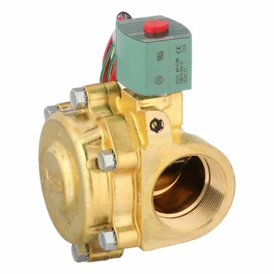 REDHAT Solenoid Valve: 2-Way, Normally Closed, 2 in Pipe Size, 12V DC, Watertight - 2-Way/2-Position, Normally Closed Solenoid Valves
