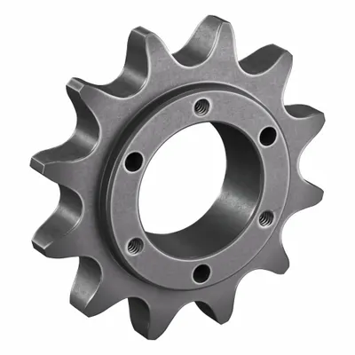 TSUBAKI Sprocket: For 60 Chain, 12 Teeth, 2.898 in Pitch Dia, 3.25 in Outside Dia - Size 60 Bushed-Bore Roller Chain Sprockets