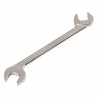 TEKTON Open End Wrench: Chromium Molybdenum Steel, Satin, 13 mm Head Size, 6 in Overall Lg, Offset (MPN WAE84213)