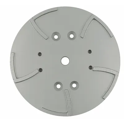 DIAMOND VANTAGE Floor Grinder Accessories: Hard, 50 Grit, Silver, 10 Segments, Concrete - Grinding Discs