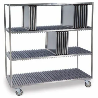 LAKESIDE Pan Drying Rack, 3 Shelves, 120 Slots, NSF Certified - Furnishings, Appliances and Hospitality