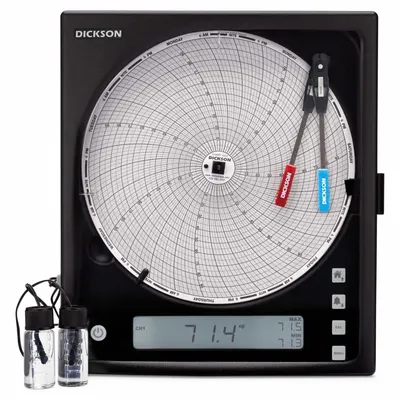 DICKSON Circular Chart Recorders: Circular Chart Recorders, Temp°C/Temp°F