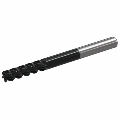 WIDIA Square End Mill: Carbide, TiAlN Coated, 5 Flute, 3/4" Mill Dia, 1-1/2" LOC - Fast-Cutting Carbide Square End Mills for Steel & Cast Iron