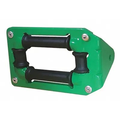 SPEEDAIRE Roller Guide: For RA NF Series Reel Series, Nylon, Green, Steel, For 6 5/8 in Reel Wd - Roller Guide Assemblies for Spring-Return Hose Reels