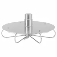 MOSMATIC Manhole Cleaner: 32 in Cleaning Path, 1/2 in Inlet Dia, NPTF, Stainless Steel, 2 Nozzles (MPN 81.087)