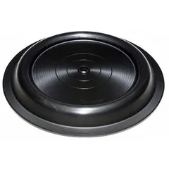 Santoprene replacement diaphragm for 2-inch pumps. Separates the pumping chamber from the drive mechanism in fluid-handling systems. Temperature range 0°F to 180°F.
