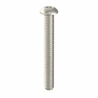 Mach Screw,Button,1/4-20x2 L,PK10 (MPN 22300)