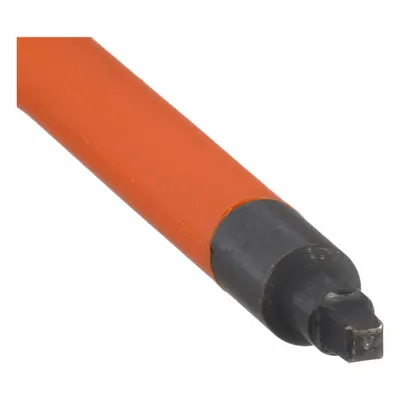 KLEIN TOOLS Insulated Square Screwdriver: Long Lg, #1 Tip Size, 8 1/4 in Overall Lg - Insulated Square Screwdrivers