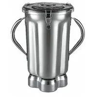 WARING COMMERCIAL Gallon Container: 154 oz Container Capacity, Silver, Stainless Steel (MPN CAC72)